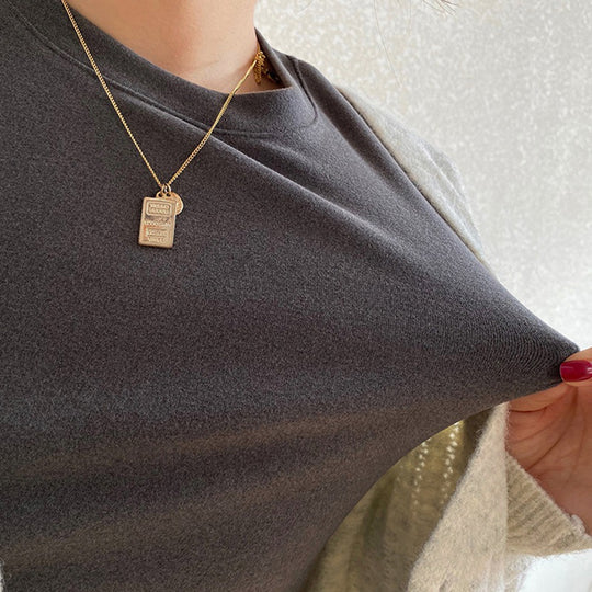 Damen Langarmshirt aus weichem Baumwollstoff mit lässigem Schnitt EB