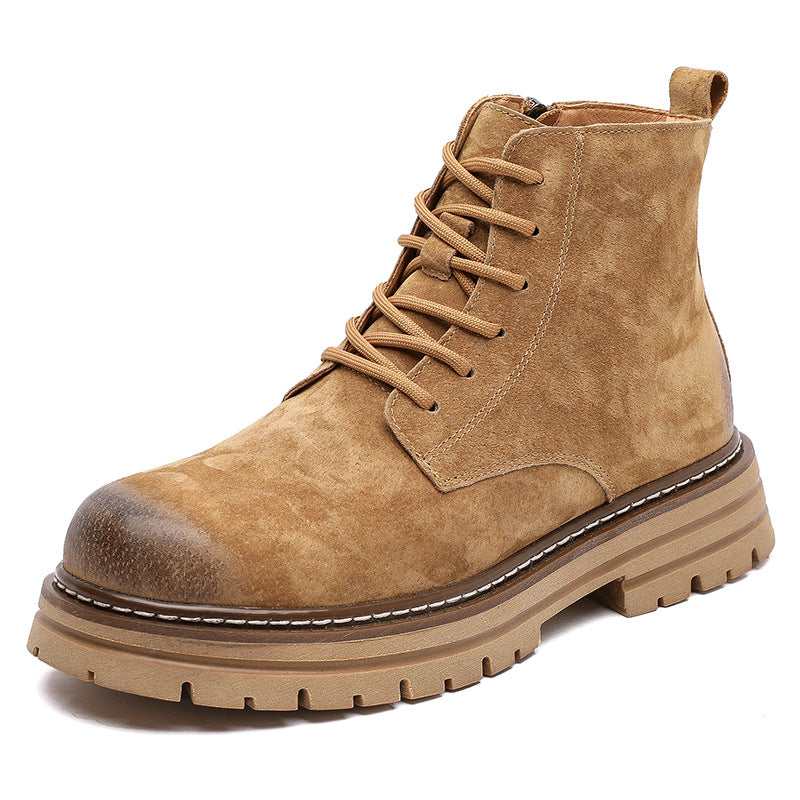 Herren Robuste Schnürstiefel mit gepolsterter Sohle EB