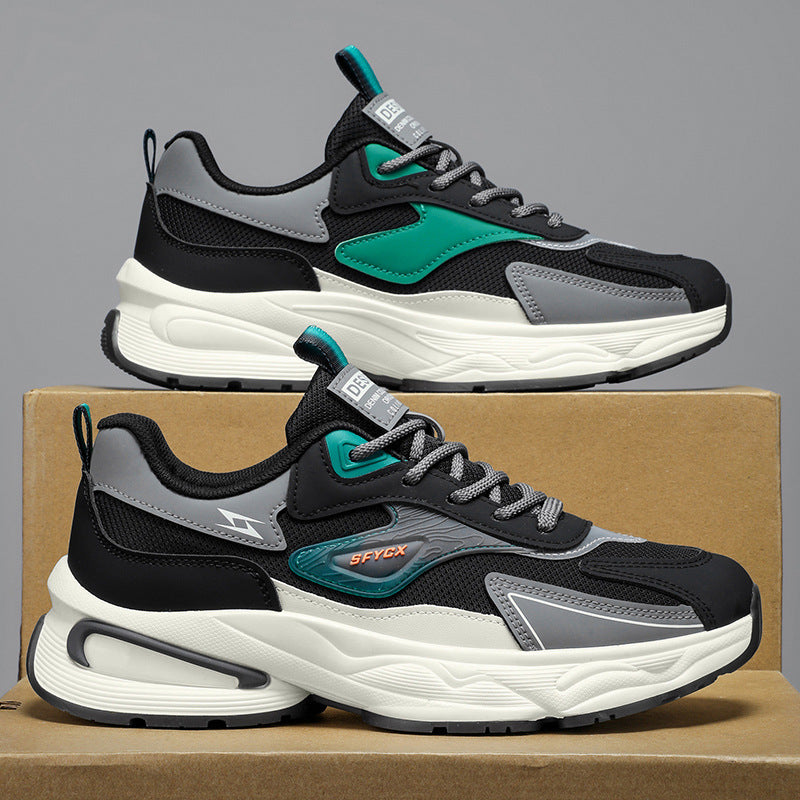 Damen Sportliche Comfort Sneakers mit atmungsaktiver Mesh-Oberfläche und dämpfender Sohle EB