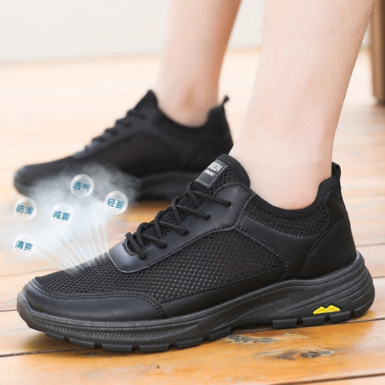 Herren Atmungsaktive Freizeitsneaker mit griffiger Laufsohle EB