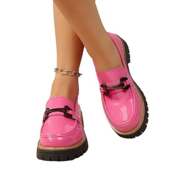 Damen Trendige und bequeme Slipper mit robustem Sohlenprofil EB