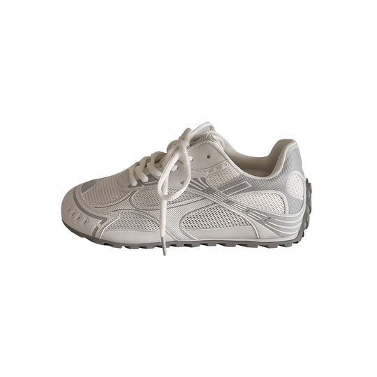Damen Sportliche Freizeitschuhe mit atmungsaktivem Obermaterial und stoßdämpfender Sohle EB