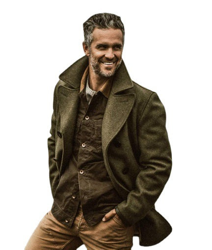Herren elegante Wolljacke EB