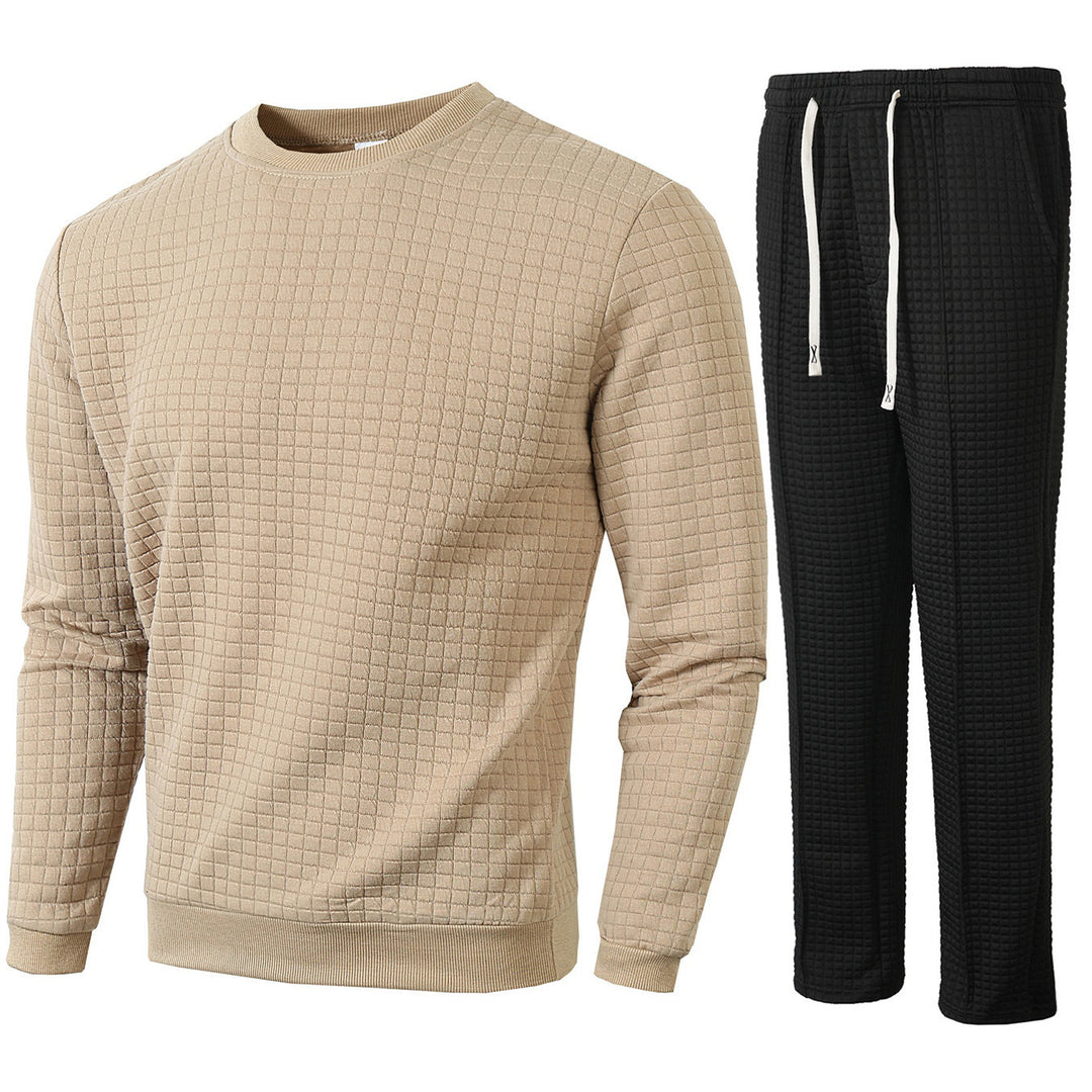 Herren gemütliches Sweatshirt und Jogginghose Set EB
