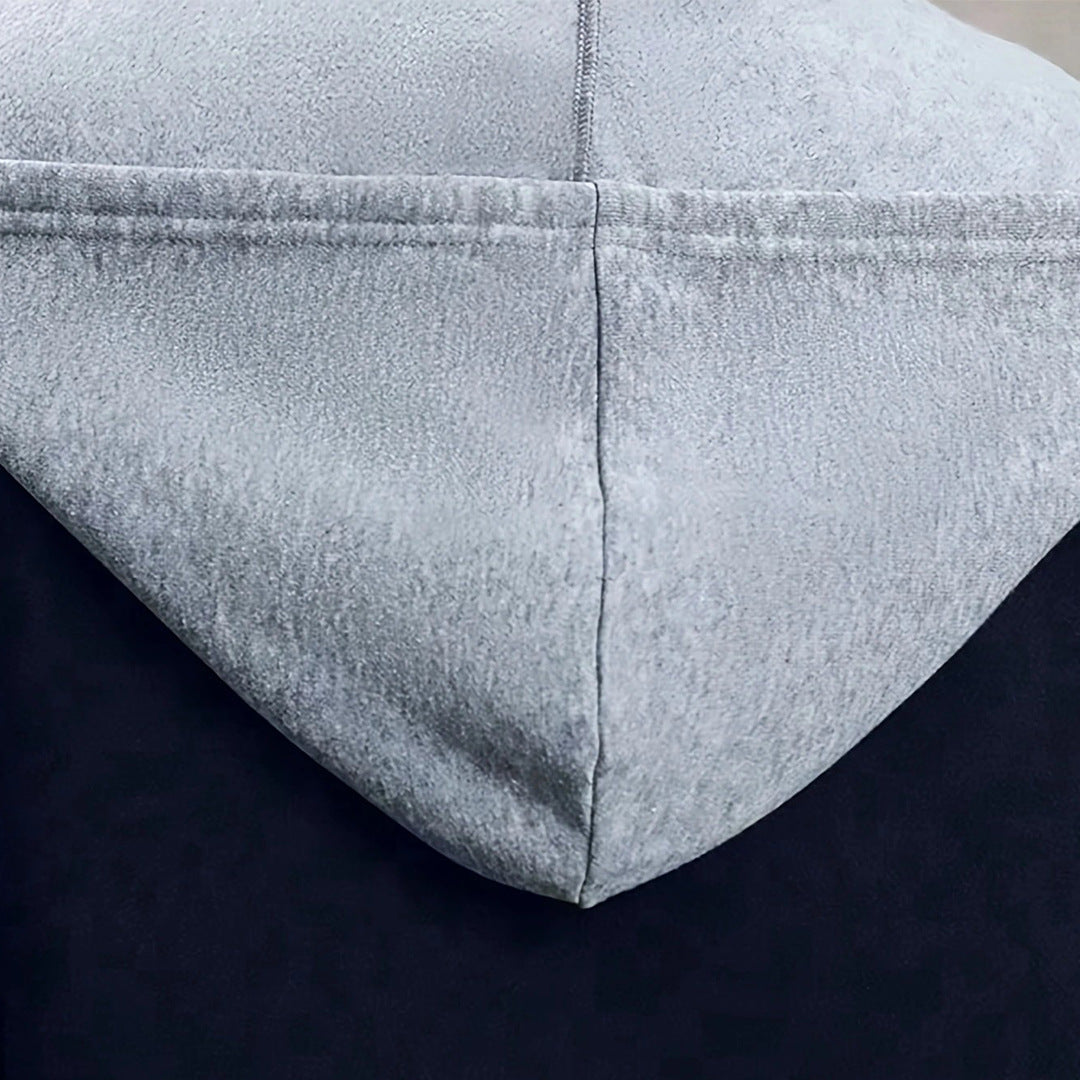 Damen bequeme Strickjacke mit Kapuze und praktischen Taschen EB