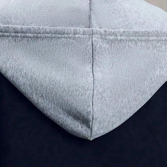 Damen bequeme Strickjacke mit Kapuze und praktischen Taschen EB