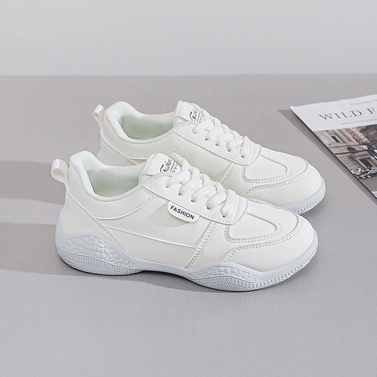 Damen Sportliche Freizeitsneaker mit atmungsaktiver Oberflächenstruktur und rutschfester Sohle EB