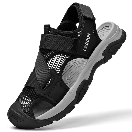 Damen Bequeme und atmungsaktive Outdoor-Sandalen mit rutschfester Sohle EB