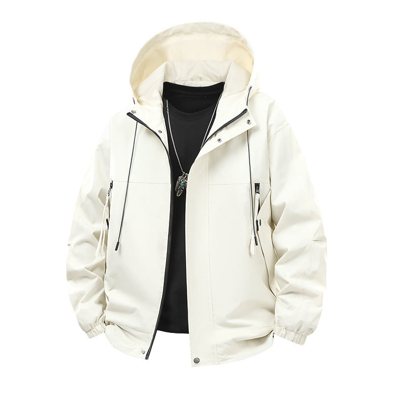 Herren technische Outdoor-Jacke mit atmungsaktiver Membran und multifunktionalen Taschen EB