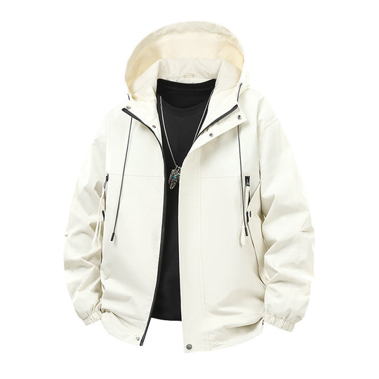 Herren technische Outdoor-Jacke mit atmungsaktiver Membran und multifunktionalen Taschen EB