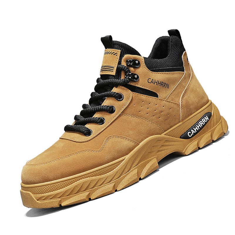 Herren robuste Freizeit-Wanderschuhe mit atmungsaktivem Obermaterial und rutschfester Sohle EB