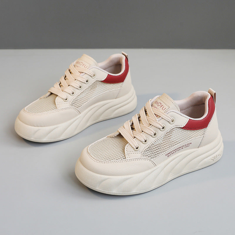 Damen sportliche Sneakers mit leichtem Mesh-Obermaterial und dämpfender Sohle EB
