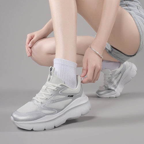 Damen Leichte und atmungsaktive Laufschuhe mit dämpfender Sohle EB