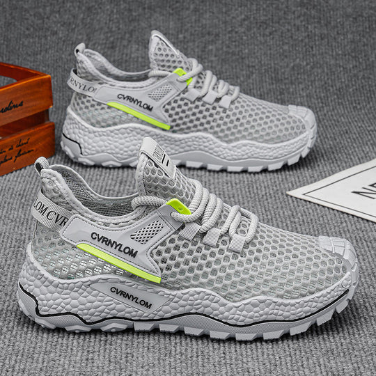 Damen Sportliche Laufschuhe mit atmungsaktiver Mesh-Oberfläche und stabiler Sohle EB
