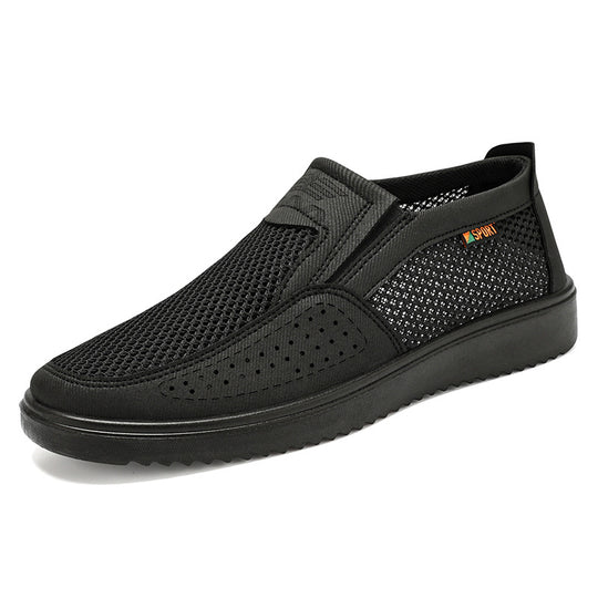Damen Atmungsaktive Slip-On Sportschuhe mit rutschfester Sohle EB
