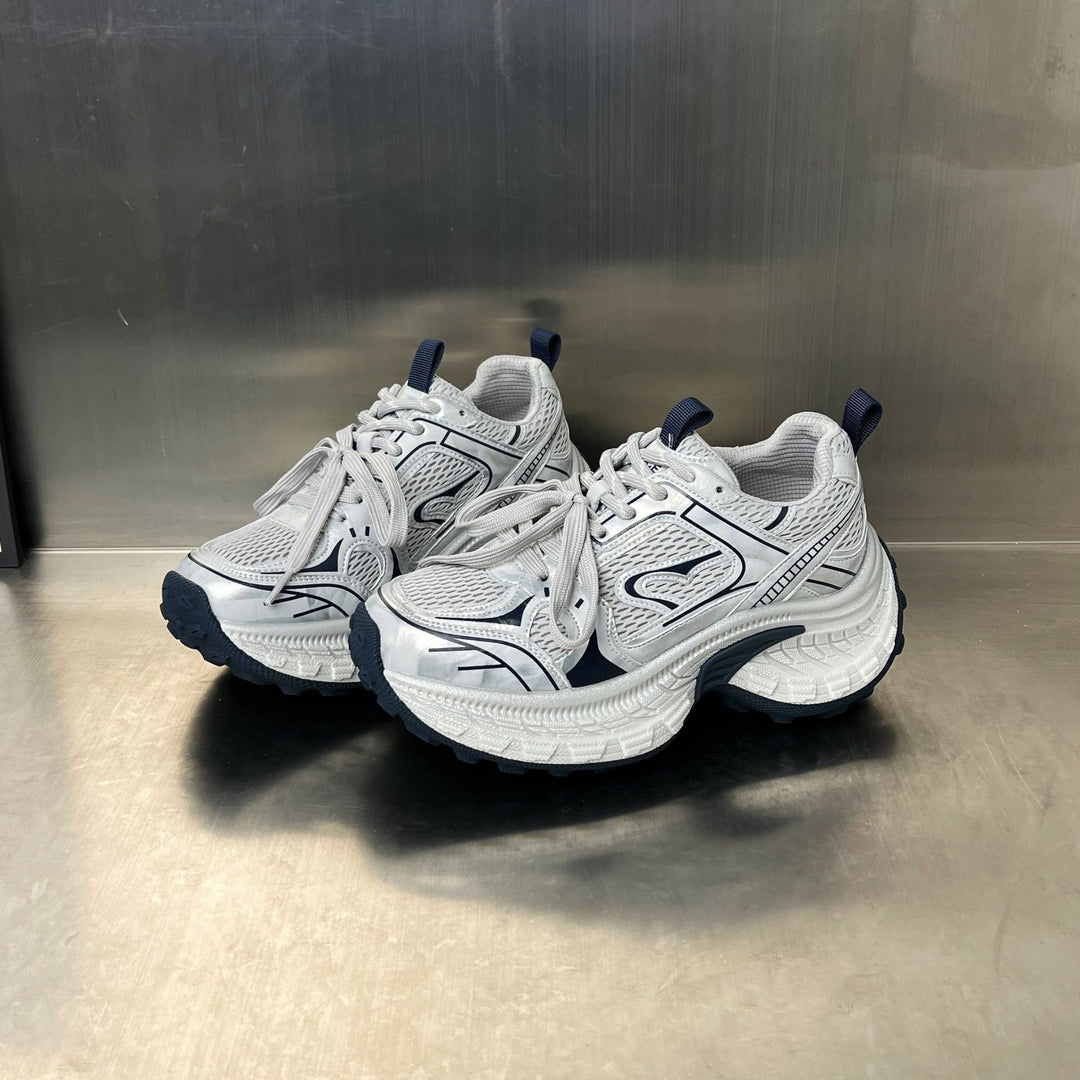 Damen Sportliche Laufschuhe mit atmungsaktivem Mesh-Obermaterial und innovativer Dämpfungstechnologie EB
