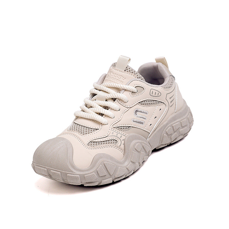 Damen Sportliche Chunky Sneakers mit atmungsaktiver Mesh-Oberfläche und rutschfester Sohle EB