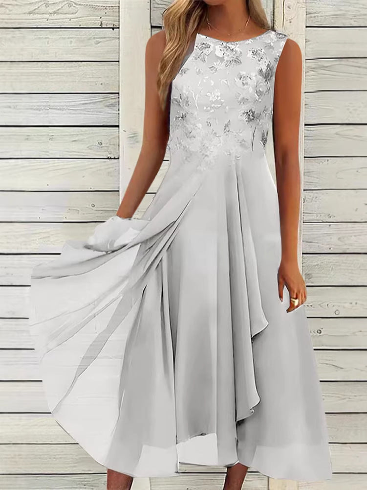 EB | Damen Elegantes Sommerkleid Leicht & Feminin Geschnitten