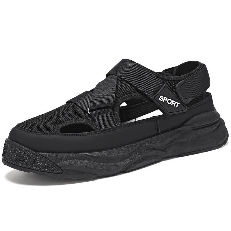 Damen Sportliche Sandalen mit stoßdämpfendem Sohlenprofil und atmungsaktiver Oberstruktur EB