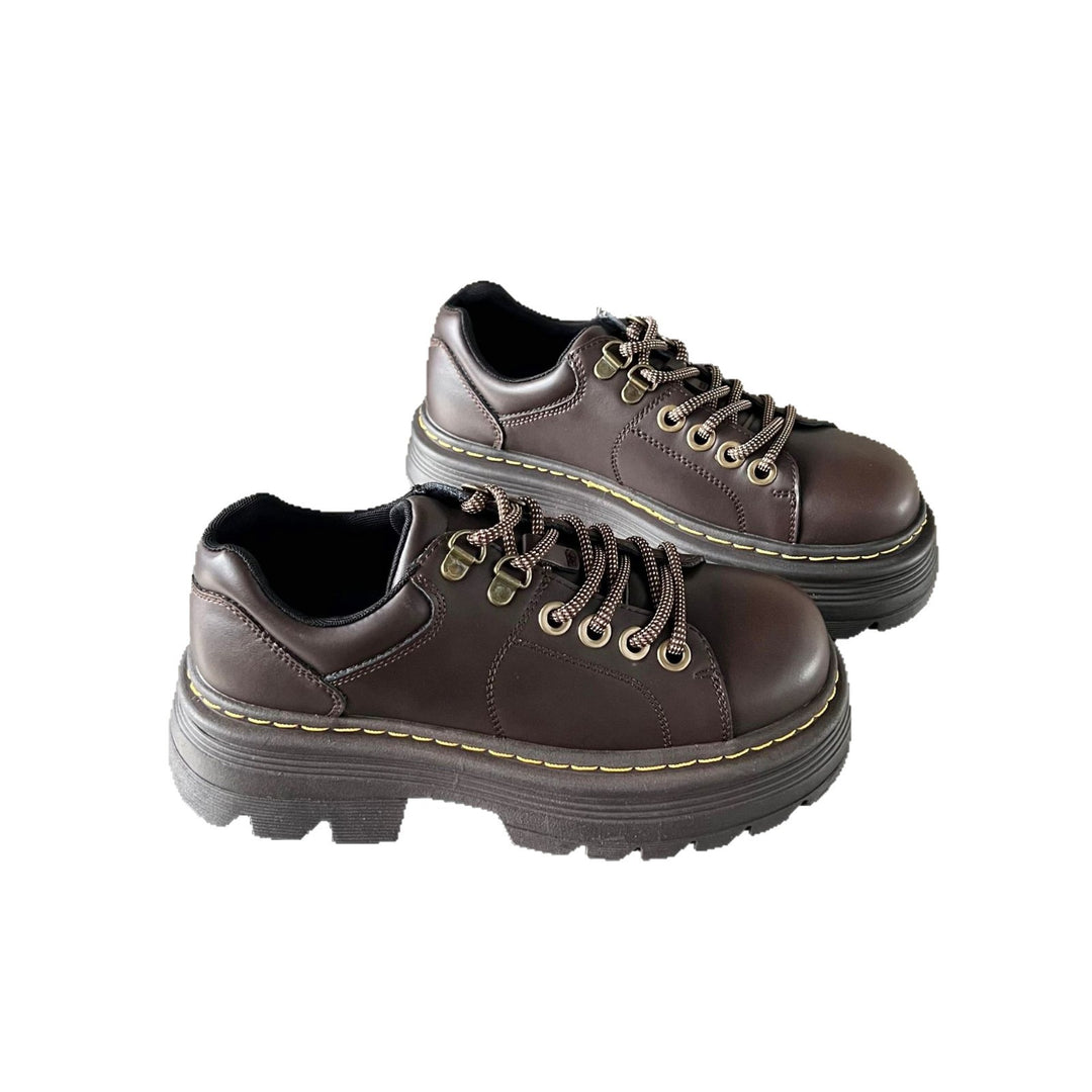 Damen Chunky Sneakers mit stabiler Gummisohle und atmungsaktiver Oberkonstruktion EB