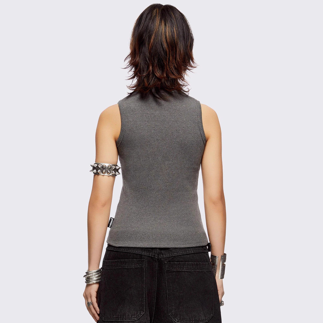 Damen figurbetontes T-Shirt mit hochwertigem Detail EB