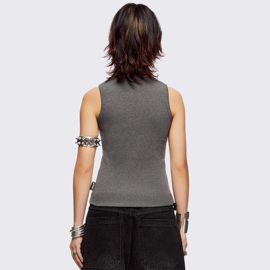 Damen figurbetontes T-Shirt mit hochwertigem Detail EB