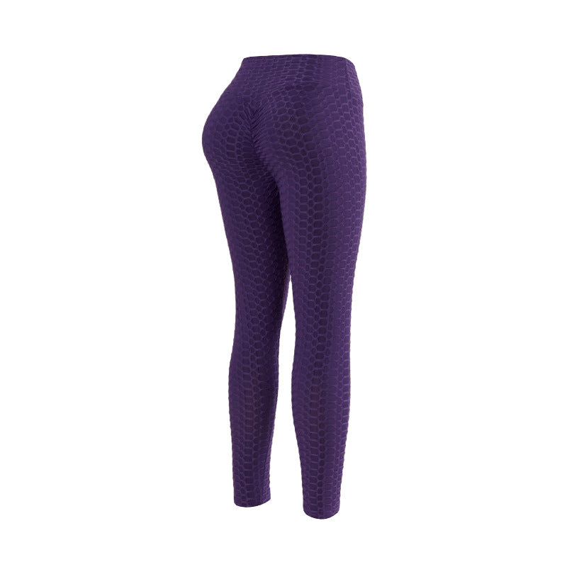 Damen Sportliche Leggings mit strukturierter Oberfläche EB