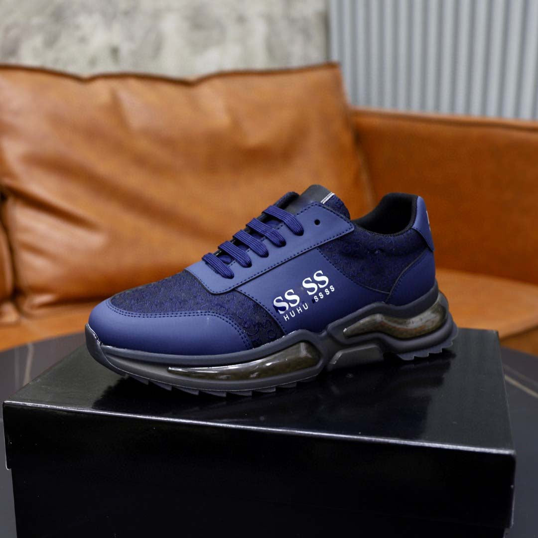 Damen Sportliche Sneakers mit ergonomischer Dämpfung und strukturiertem Obermaterial EB
