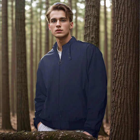 Herren lässige und winddichte Freizeitjacke EB