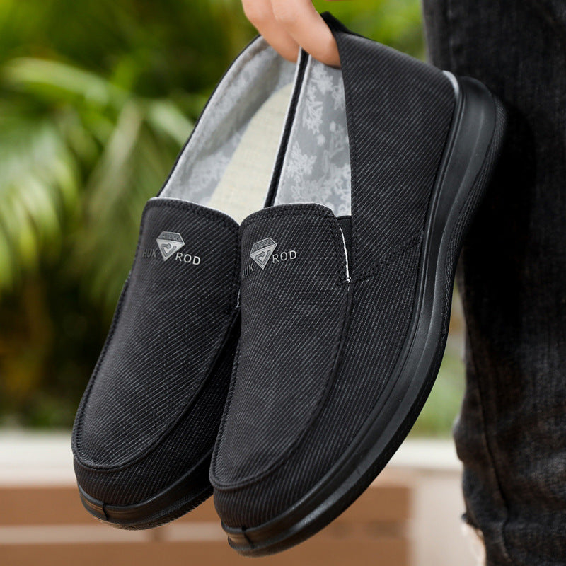 Damen Bequeme Slip-On Freizeitschuhe mit rutschfester Sohle und elastischem Obermaterial EB