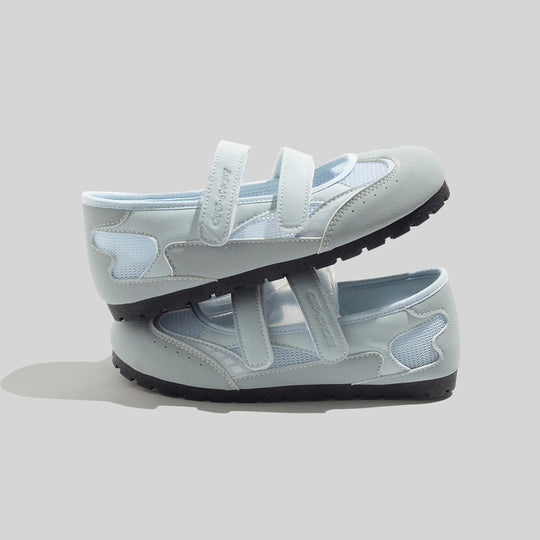 Damen Sportliche Freizeitschuhe mit verstellbarem Klettverschluss und atmungsaktiver Oberseite EB