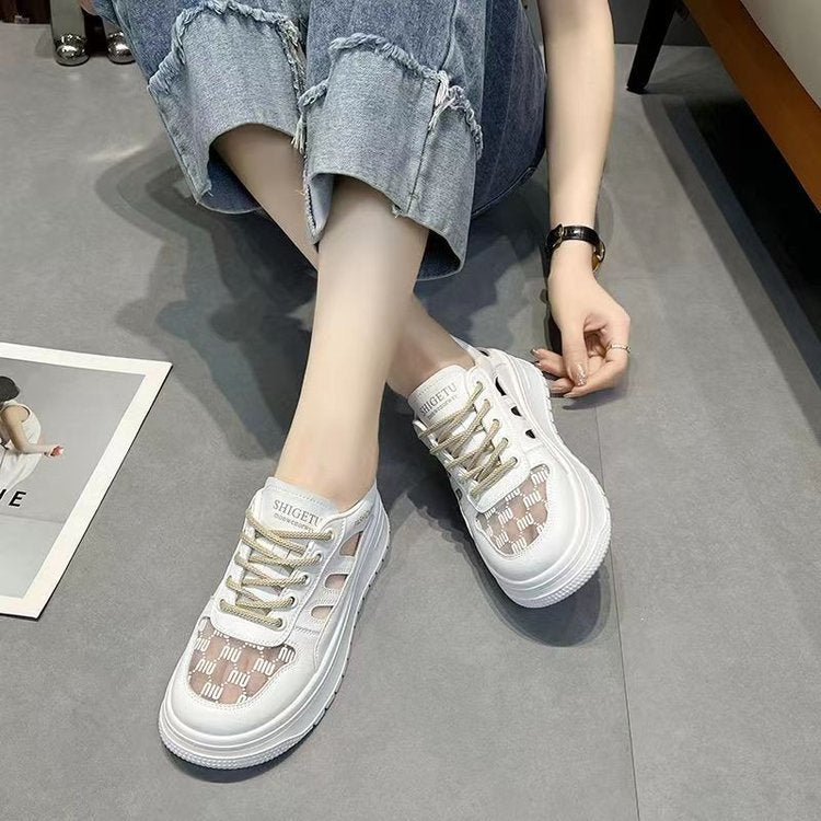 Damen Luftige Sneaker mit innovativem Design und atmungsaktiven Einsätzen EB