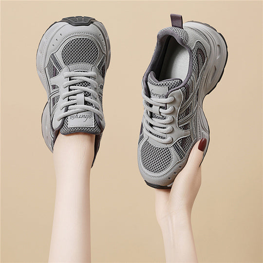 Damen Sportliche und atmungsaktive Laufschuhe mit flexibler Sohle EB
