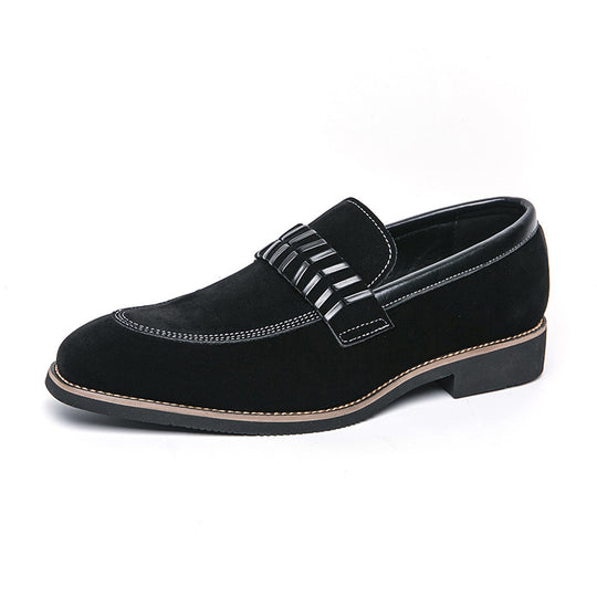 Damen elegante Mokassins mit modischem Riemen EB