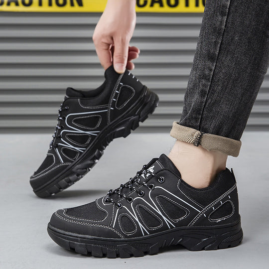 Damen Sportliche Wanderschuhe mit rutschfester Sohle und atmungsaktivem Obermaterial EB