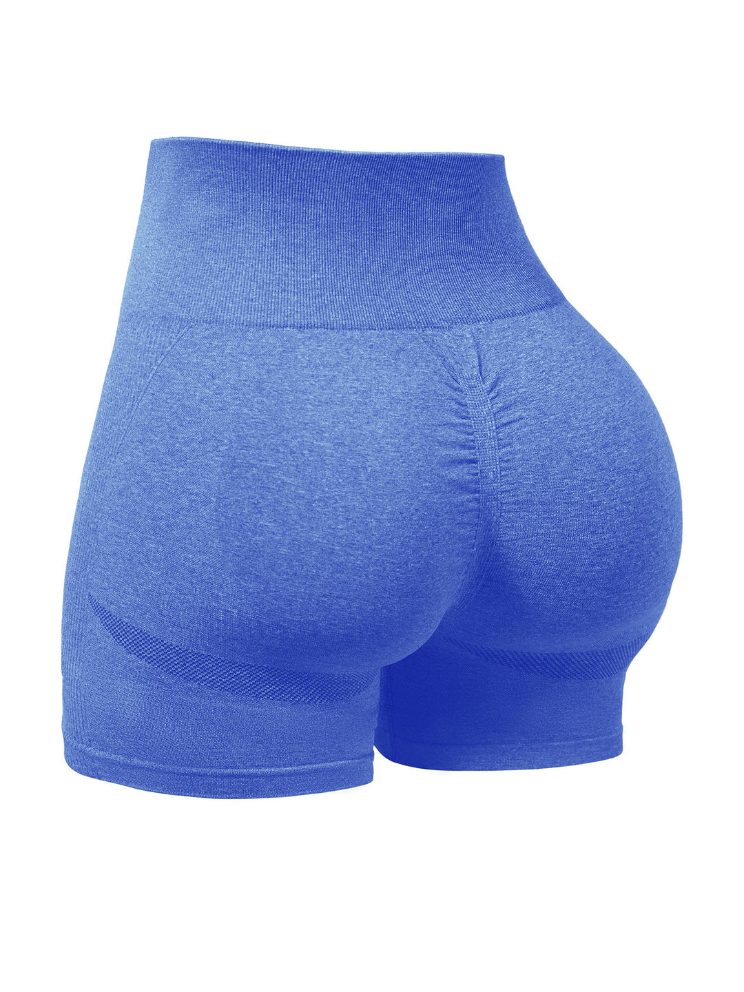 Damen Hochbundige Fitness Shorts mit innovativer Formgebung EB