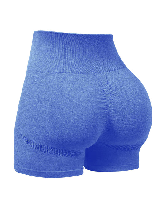 Damen Hochbundige Fitness Shorts mit innovativer Formgebung EB