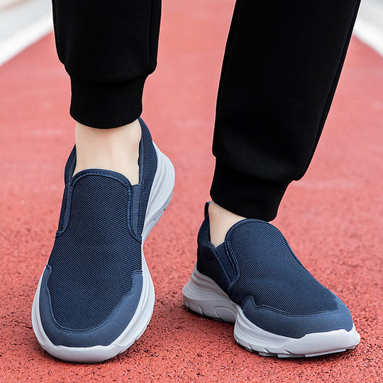 Damen Atmungsaktive Slip-On Sneakers für den Alltag EB