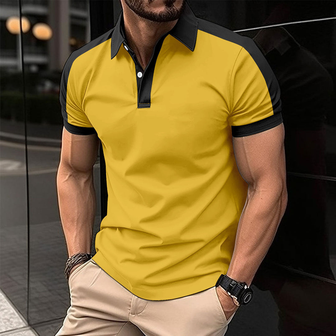 EB | Großes Twill-Poloshirt