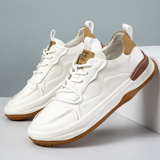 Damen Bequeme Sneaker aus hochwertigem Leder EB