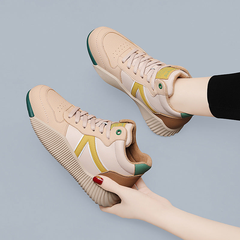 Damen Komfortable Sneakers mit hochdämpfender Sohle und atmungsaktivem Obermaterial EB