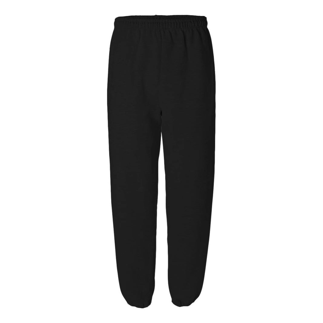 Damen nan gebürstete Relax-Jogginghose mit extra weitem Bein und elastischem Rippabschluss EB