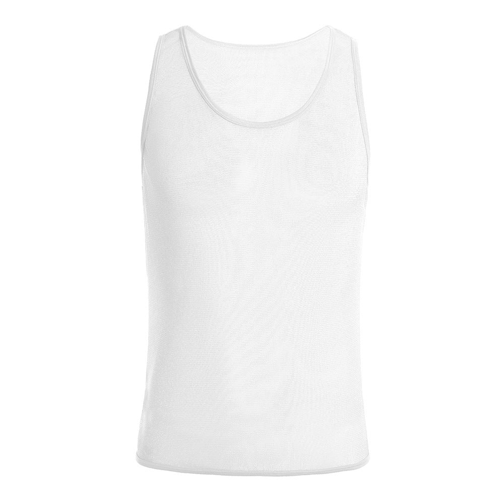 Herren Sportliches Netz-Tanktop EB