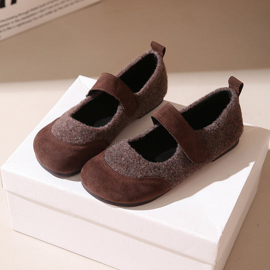 Damen Hausschuhe mit verstellbarem Riemen und weichem Innenfutter EB