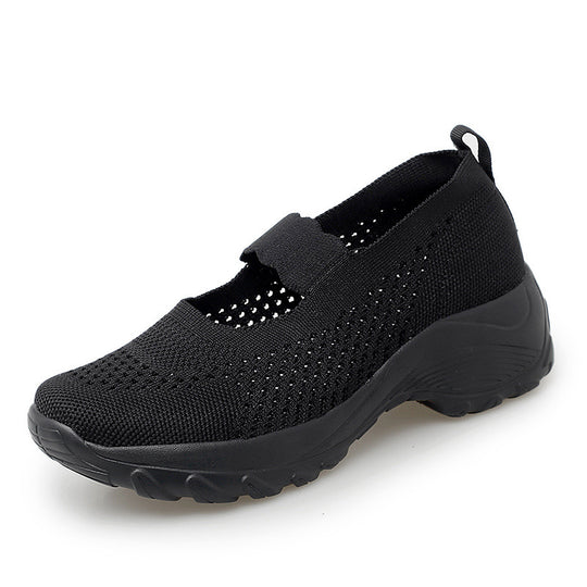 Damen Atmungsaktive Freizeitschuhe mit elastischem Schnürsystem EB