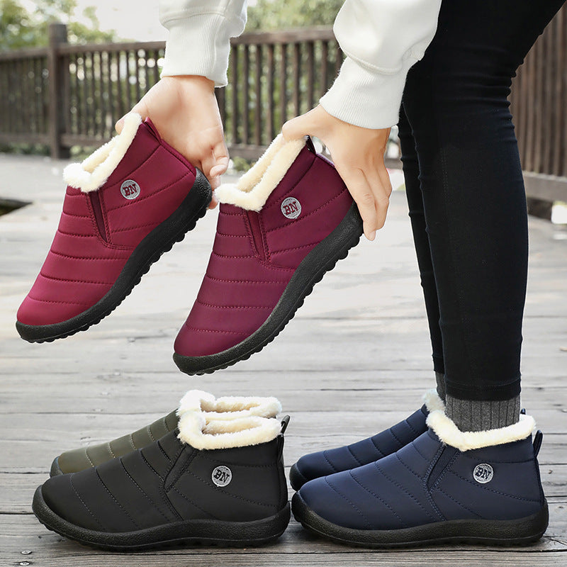 Damen Isolierende Winterstiefel mit weichem Innenfutter und rutschfester Sohle EB
