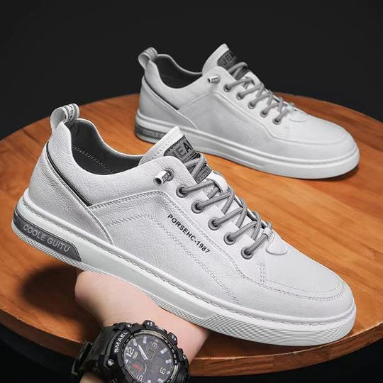 Damen lässige Freizeitschuhe aus hochwertigem Leder EB