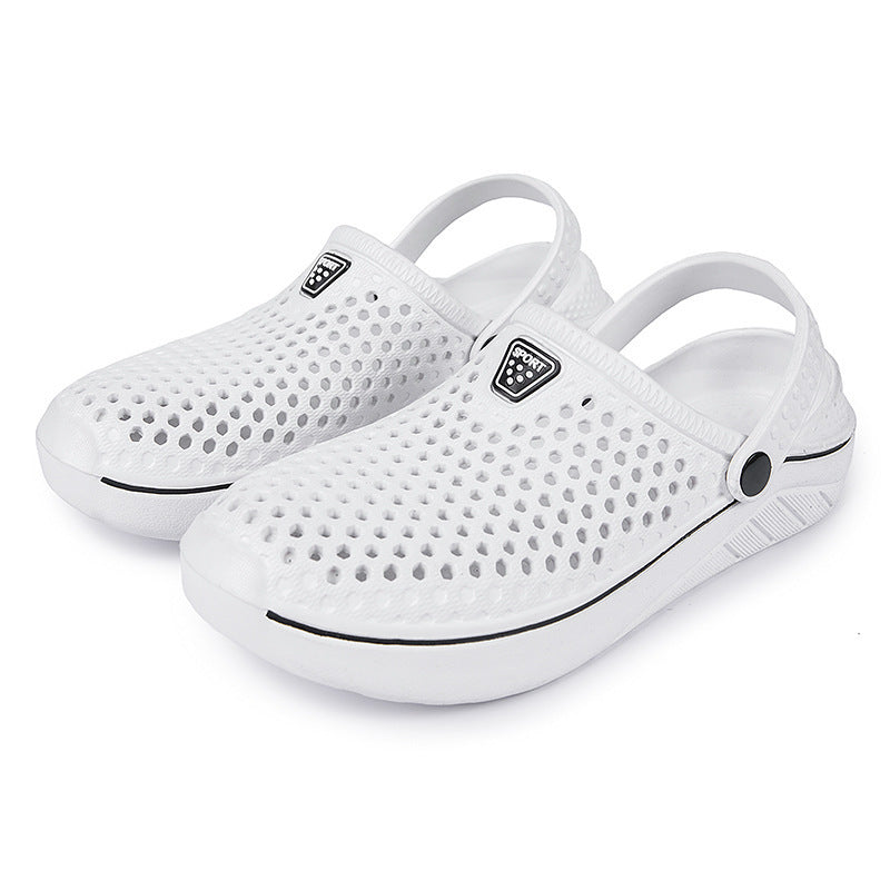 Damen Atmungsaktive Clogs mit rutschfester Sohle und flexiblem Design EB