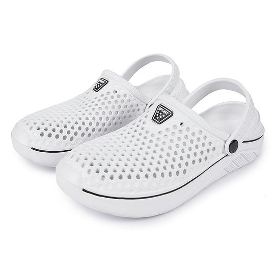 Damen Atmungsaktive Clogs mit rutschfester Sohle und flexiblem Design EB