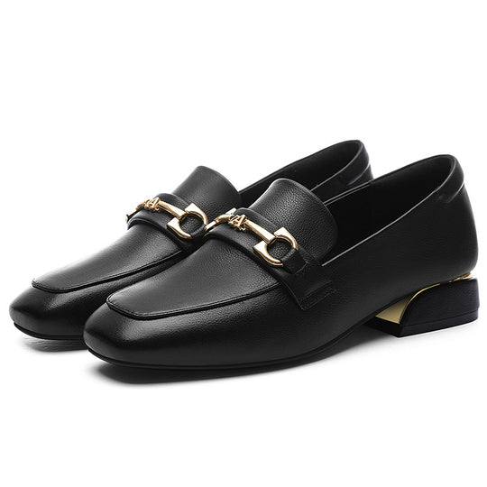 Damen Ballerinas mit modischem Schnallen-Detail EB